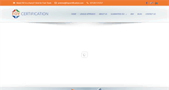 Desktop Screenshot of foycertification.com